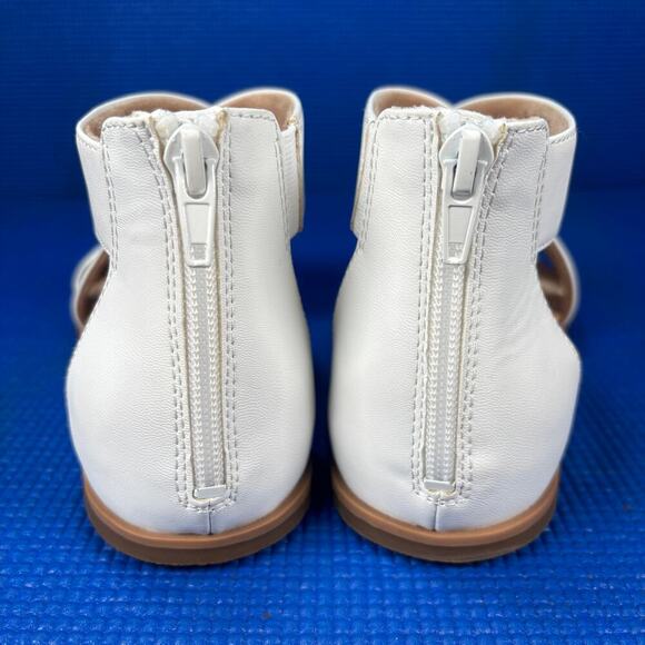 🔴 Soul Naturalizer CINDI Women`s Size 7.5M White Tan Strappy Sandals - Picture 4 of 8